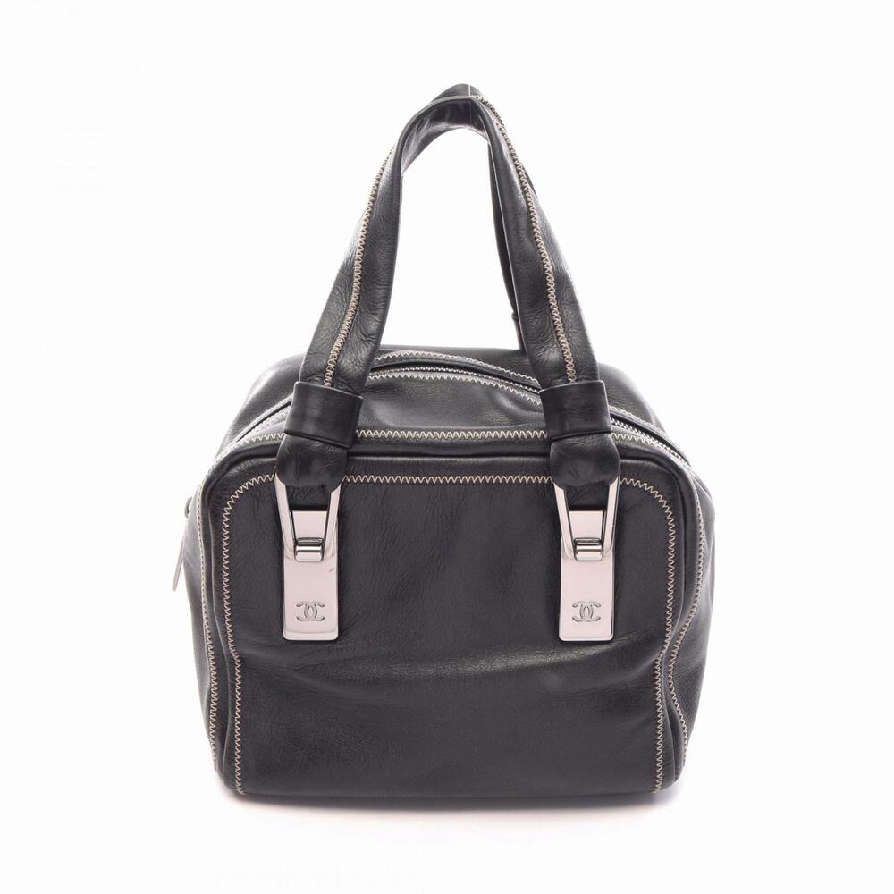 Chanel CHANEL Handbag Leather Women's Black